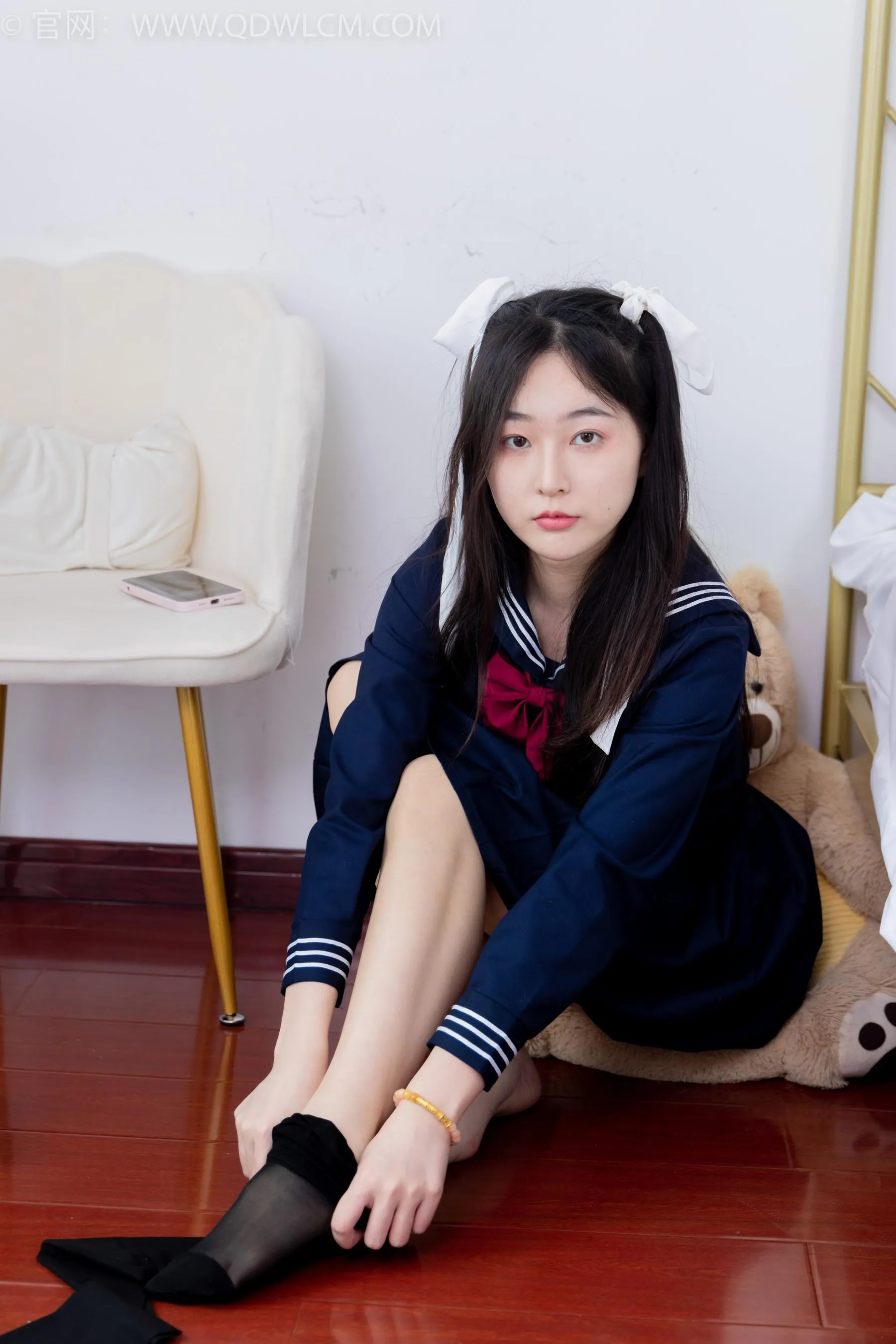物恋传媒 NO.1544 美兔-学院少女 [151P]插图5